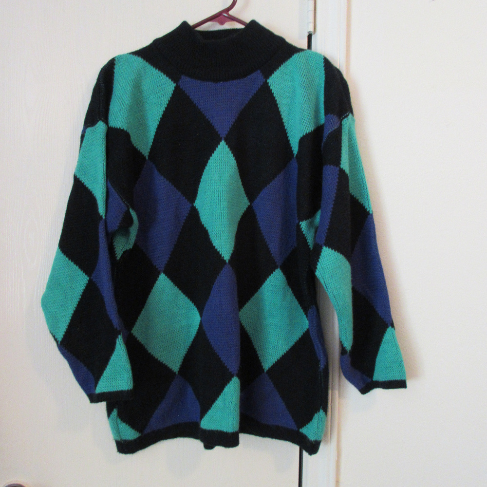 MICHAEL CARRIE Petite KNIT SWEATER TUNIC Small